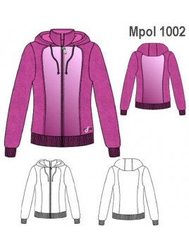 POLERON MUJER CORTES