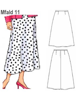 FALDA EVASE MUJER 0911