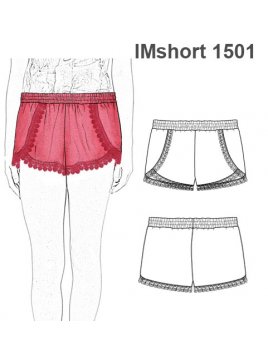 SHORT EN CAPAS NIÑA 1501