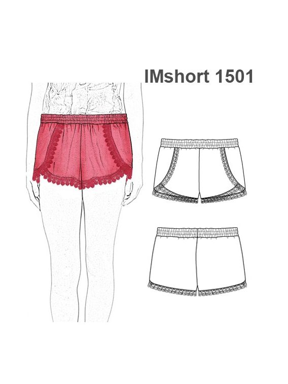 SHORT EN CAPAS NIÑA 1501