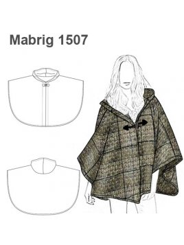 ABRIGO TAPADO CAPA MUJER