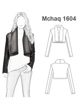 CHAQUETA TAPADO MUJER 1604