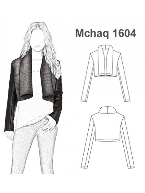 CHAQUETA TAPADO MUJER 1604