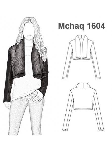 CHAQUETA TAPADO MUJER 1604