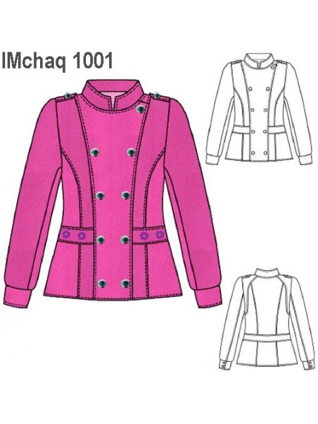 CHAQUETA CRUZADA INFANTIL 