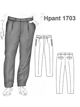 PANTALON CLASICO HOMBRE