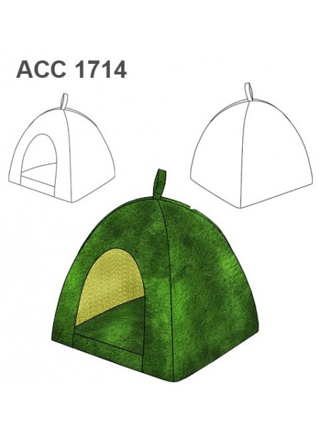 CAMA IGLU PARA MASCOTAS DE 50 x 50 cms