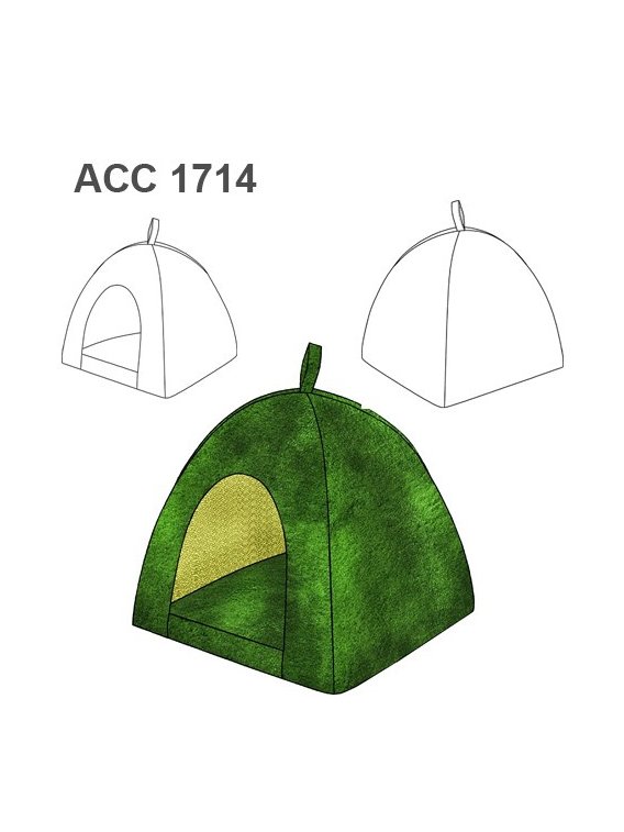 CAMA IGLU PARA MASCOTAS DE 50 x 50 cms