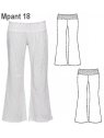 PANTALON PIERNA ANCHA MUJER 0918