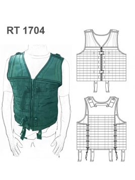 CHALECO TACTICO RT 1704