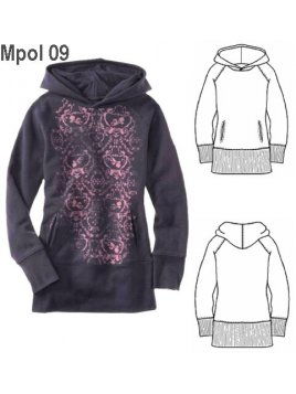 POLERON LARGO MUJER  0909