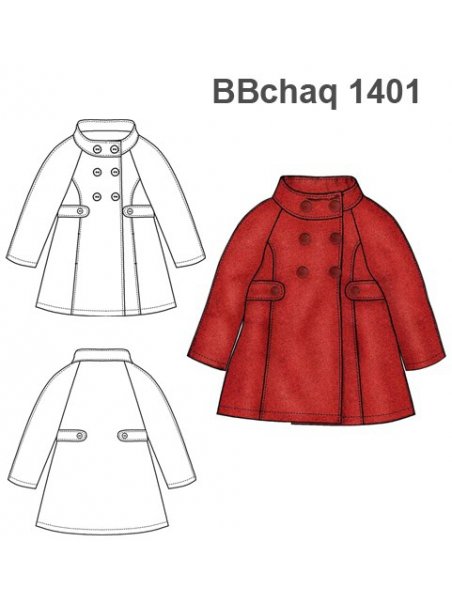 CHAQUETA CRUZADA BEBE