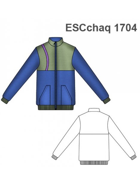 CHAQUETA POLAR ESCOLAR 1704