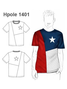 POLERA BANDERA CHILENA