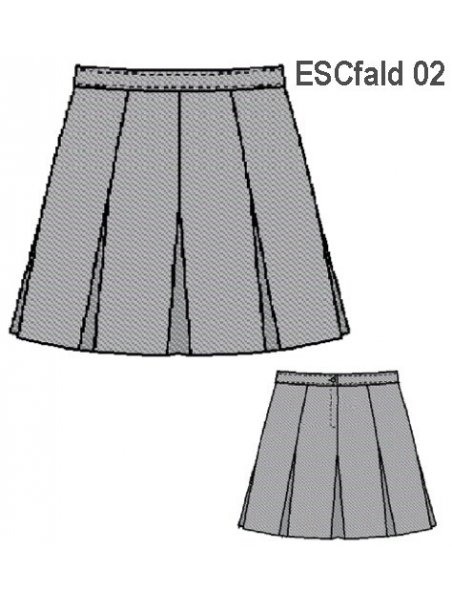 FALDA ESCOLAR 8 TABLAS 0902