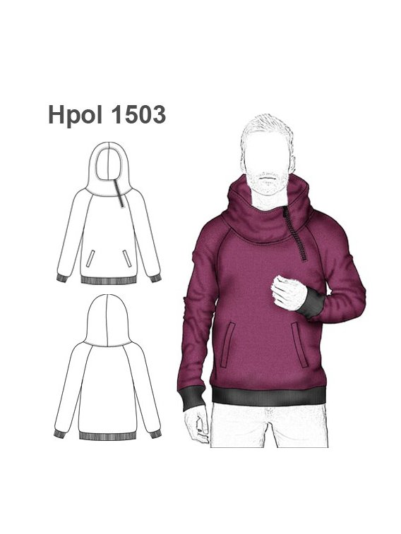 POLERON  RAGLAND HOMBRE 1503