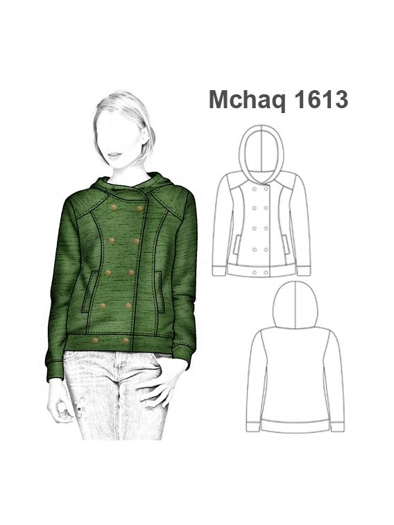 MOLDES CHAQUETA CAMPERA POLERON SPORT MU