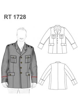 CHAQUETA DE OFICIAL RT 1728