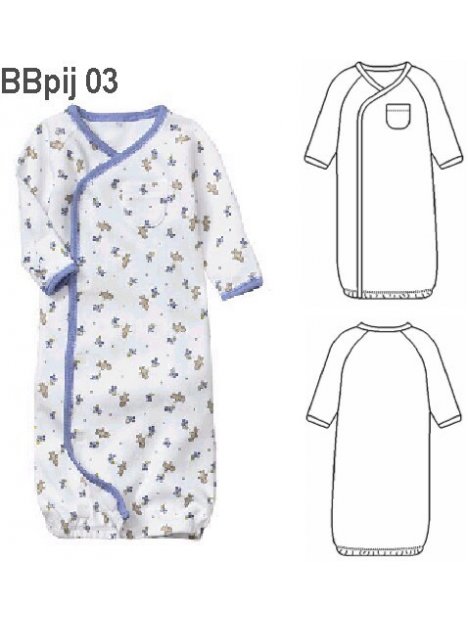 PIJAMA SACO BEBE 0903