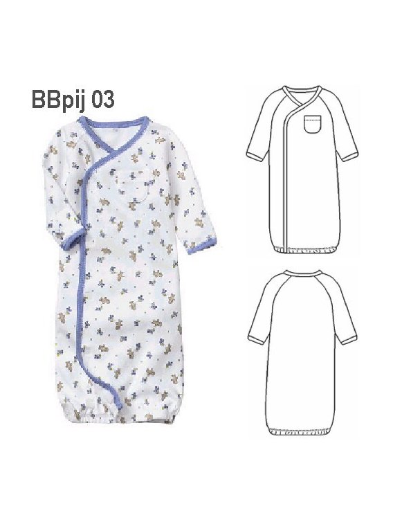 PIJAMA SACO BEBE 0903
