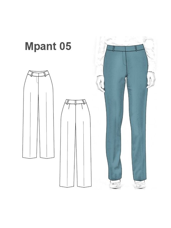 PANTALON CLASICO MUJER 0905