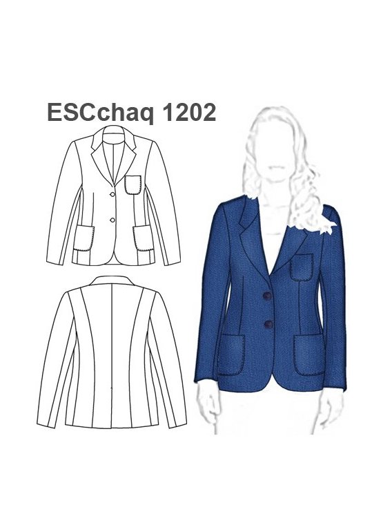 CHAQUETA VESTON ESCOLAR 1202