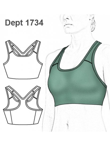 DEPORTE PETO SUJETADOR 1734