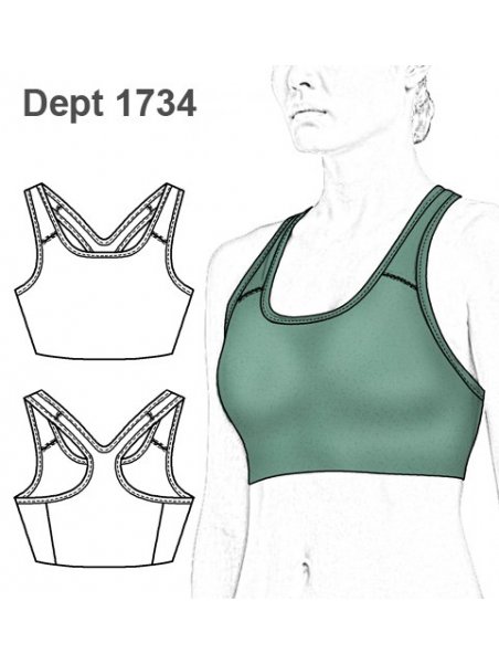 DEPORTE PETO SUJETADOR 1734