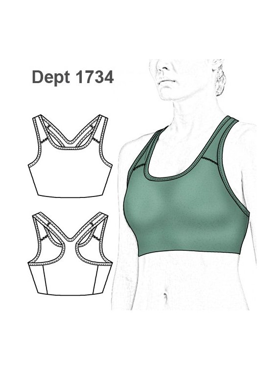 DEPORTE PETO SUJETADOR 1734