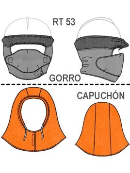 GORRO Y CAPUCHON MINERIA RT  0953
