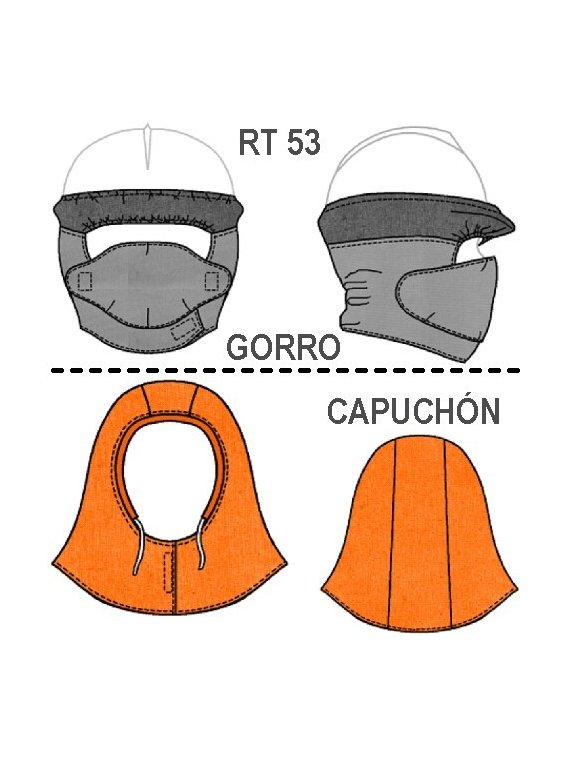 GORRO Y CAPUCHON MINERIA RT  0953