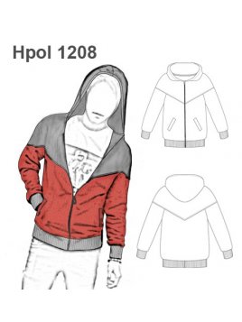 POLERON CHAQUETA HOMBRE 1208