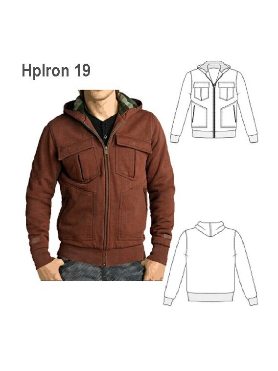 POLERON CHAQUETA HOMBRE 0919