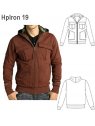 POLERON CHAQUETA HOMBRE 0919
