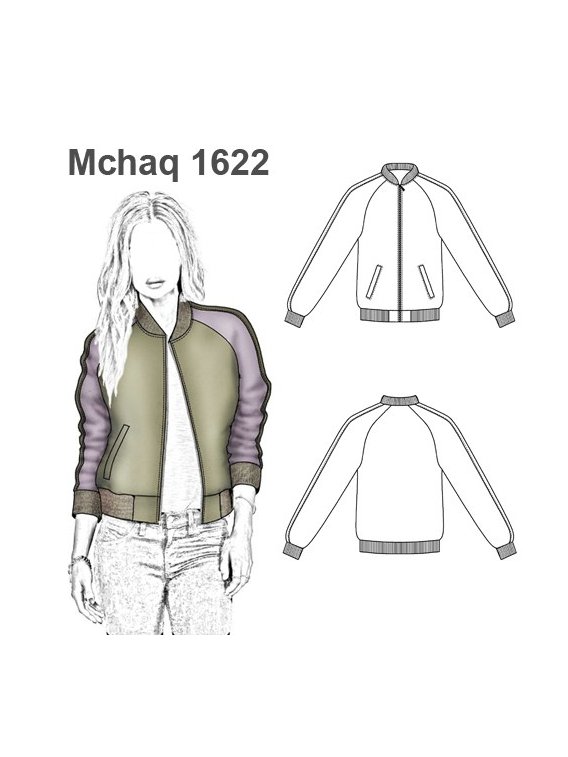 CHAQUETA CAMPERA BOMBER MUJER