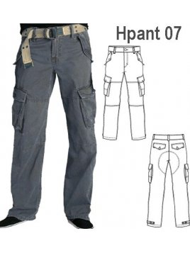 PANTALON CARGO HOMBRE 0907