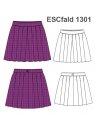 FALDA A LA CINTURA Y TABLAS