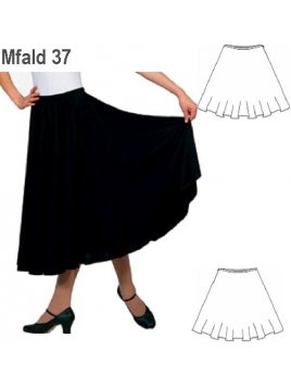 FALDA PLATO MUJER, FALDA PARA BAILES.