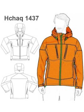 CHAQUETA CAMPERA SPORT CAPUCHA HOMBRE