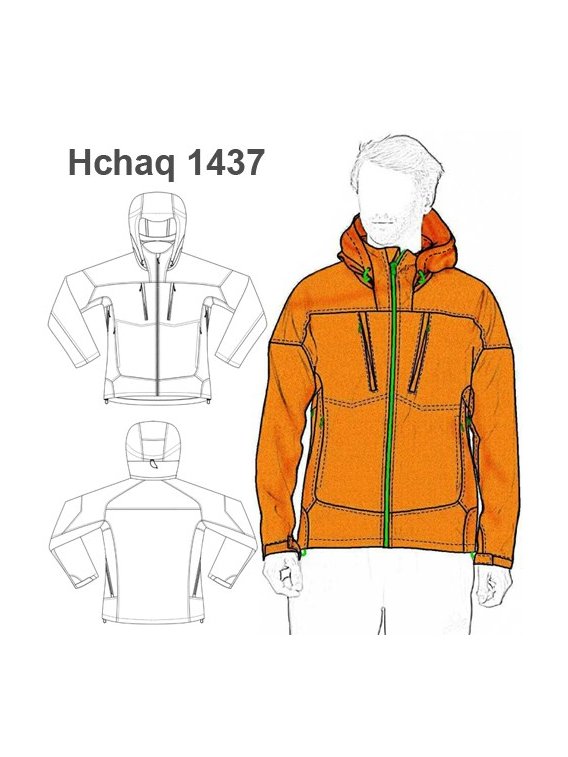CHAQUETA CAMPERA SPORT CAPUCHA HOMBRE