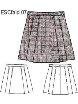 FALDA TABLAS ESCOLAR 0907