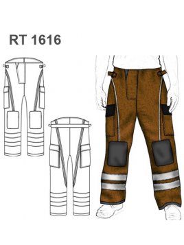 PANTALON BOMBERO RT 1616