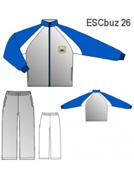 BUZO RAGLAN Y CORTES, BOLSILLOS EN POLER