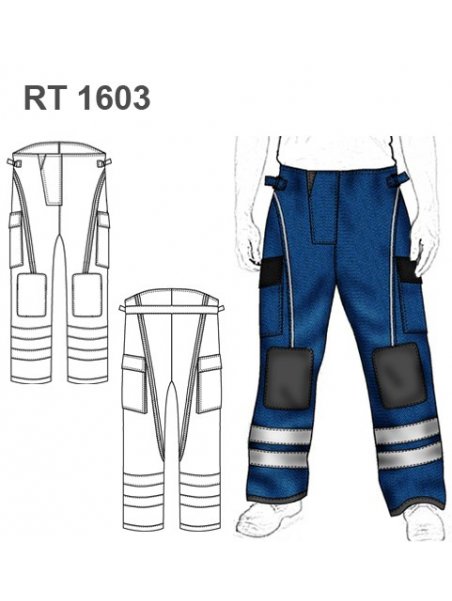 PANTALON  BOMBERO RT 1603