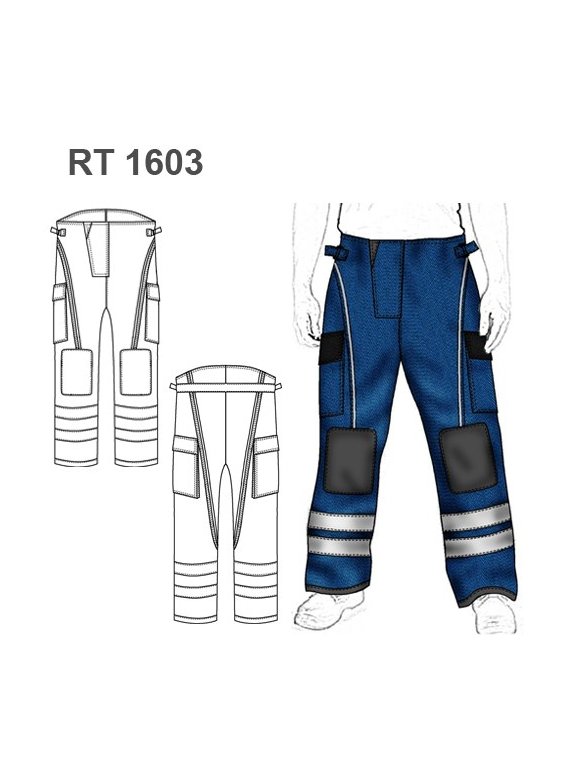 PANTALON  BOMBERO RT 1603