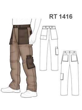 PANTALON CARGO RT 1416