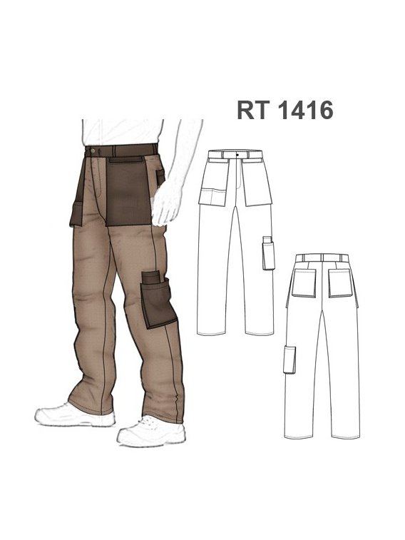 PANTALON CARGO RT 1416