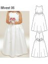 VESTIDO LARGO NIÑA 0906