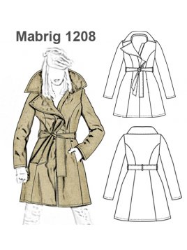 ABRIGO LAZO MUJER 1208