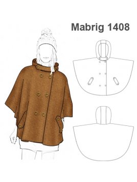 ABRIGO CAPA MUJER 1408